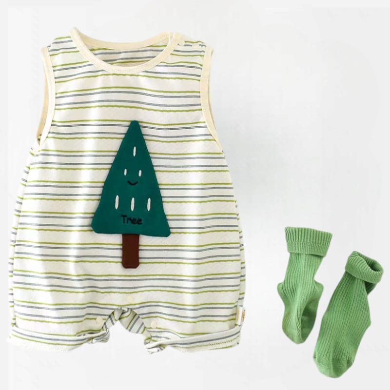 Happy Dino 10-Piece Baby Clothing Set – Playful Dinosaur Theme for 6-12 Months